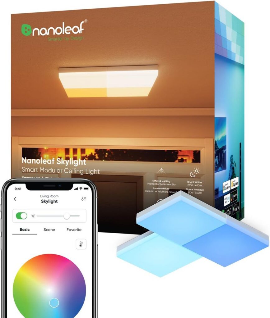 Nanoleaf Skylight 3PK SMK: Illuminate Your Space with Smart Style