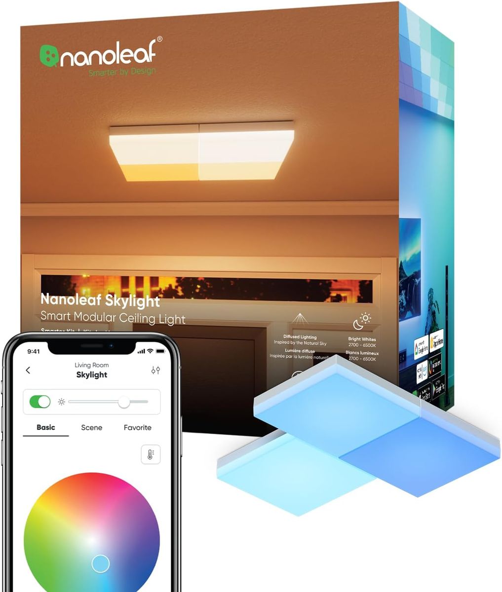 Nanoleaf Skylight 3PK SMK: Illuminate Your Space with Smart Style