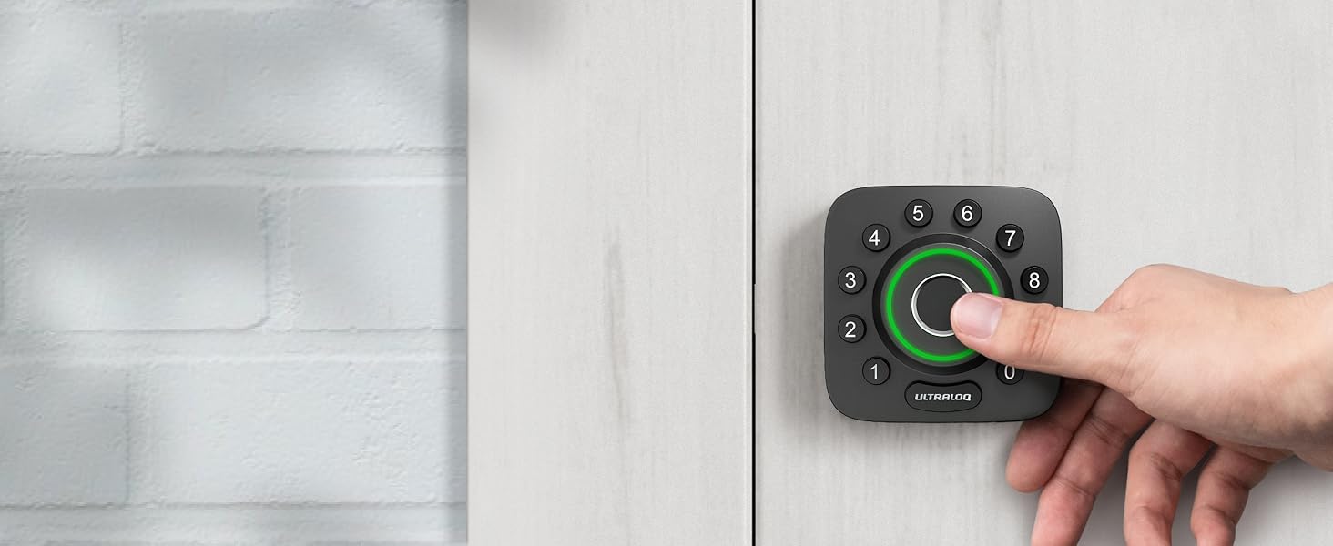 ULTRALOQ U-Bolt Pro WiFi Smart Lock: Keyless Entry with Auto-Lock