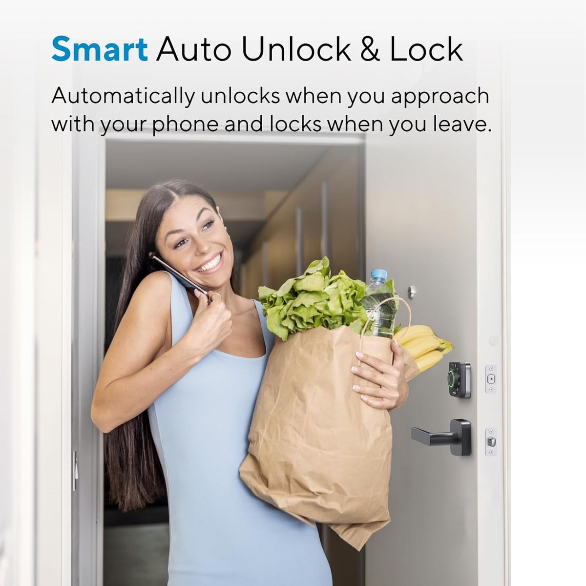 ULTRALOQ U-Bolt Pro WiFi Smart Lock: Keyless Entry with Auto-Lock