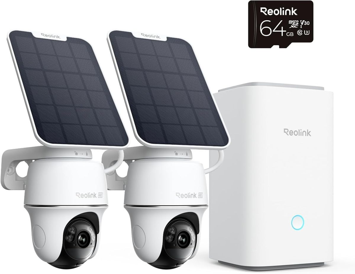 Reolink Home Hub mit 2x Argus PT Ultra+SP – Sicherheit, die überzeugt