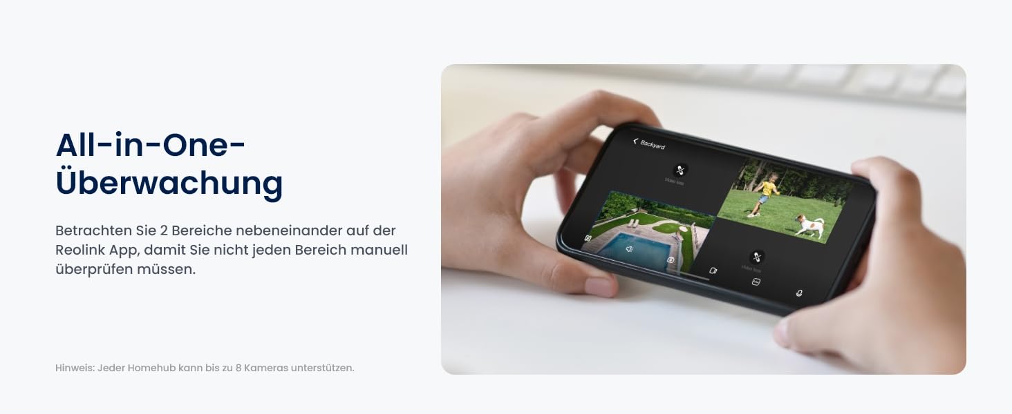 Reolink Home Hub mit 2x Argus PT Ultra+SP – Sicherheit, die überzeugt