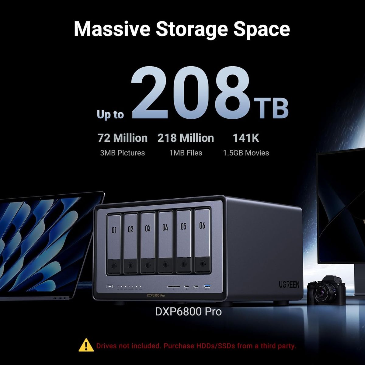 Ugreen DXP6800 Pro: Powerhouse 6‑Bay NAS for Professionals