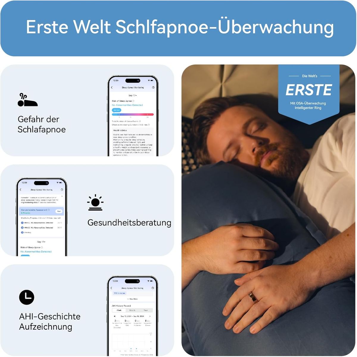 RingConn Gen 2 Smart Ring – Oro Rosa: Ihr Gesundheitsbegleiter