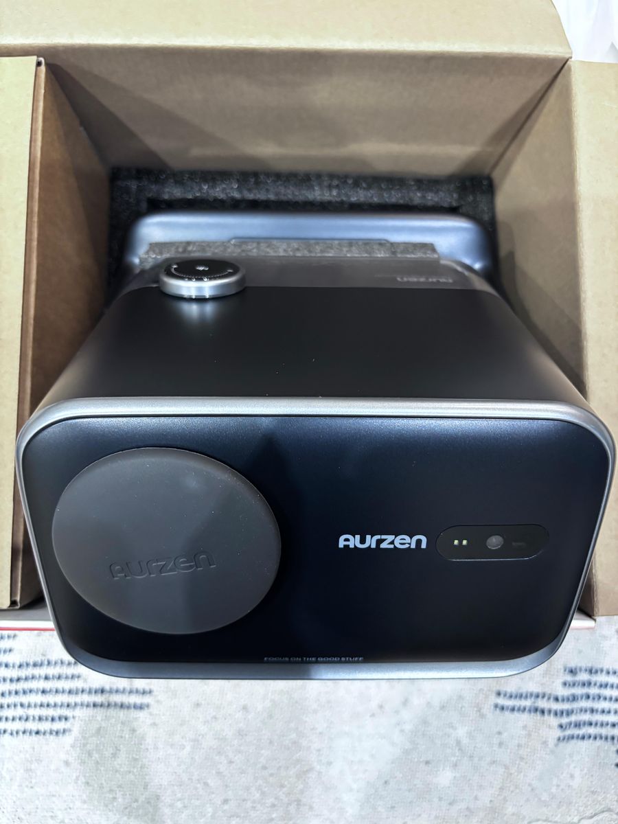 Aurzen BOOM mini: Your Ultimate Portable Google TV Projector