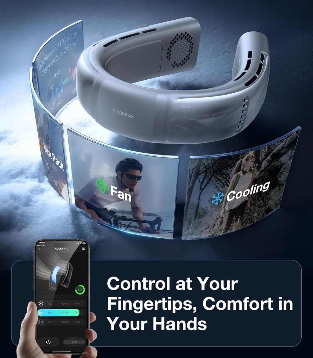 TORRAS COOLiFY 2S: Cool Comfort Anytime, Anywhere