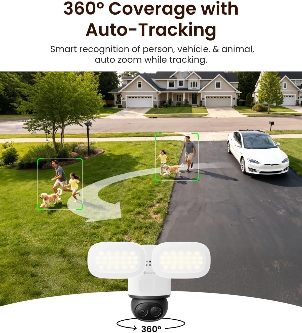 Reolink TrackFlex Floodlight WiFi: Smarter Security in Every Beam
