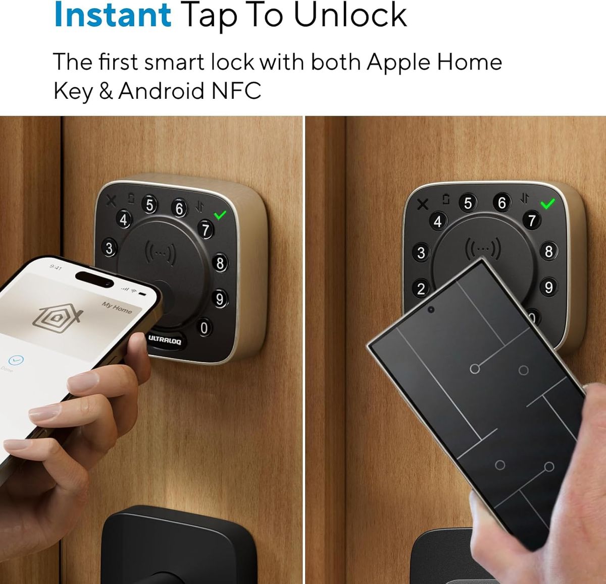 ULTRALOQ Bolt NFC: World’s First Apple Home Key & Android Smart Lock