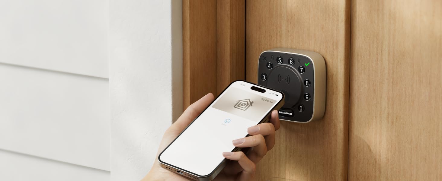 ULTRALOQ Bolt NFC: World’s First Apple Home Key & Android Smart Lock