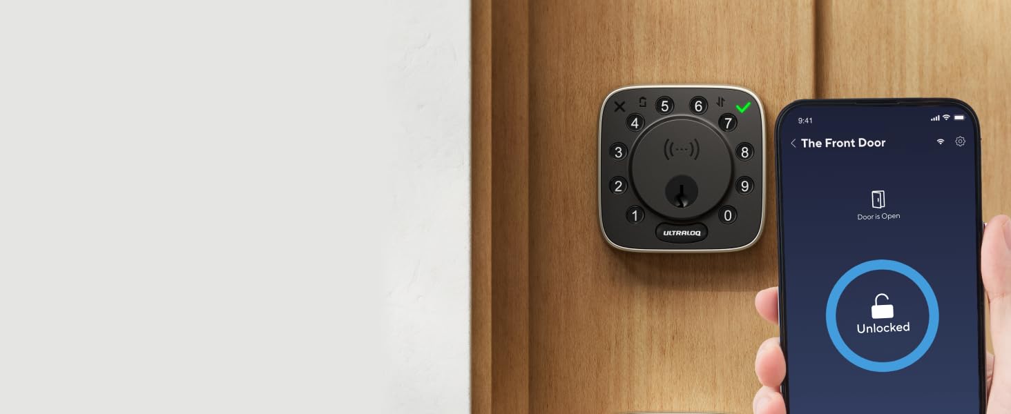 ULTRALOQ Bolt NFC: World’s First Apple Home Key & Android Smart Lock