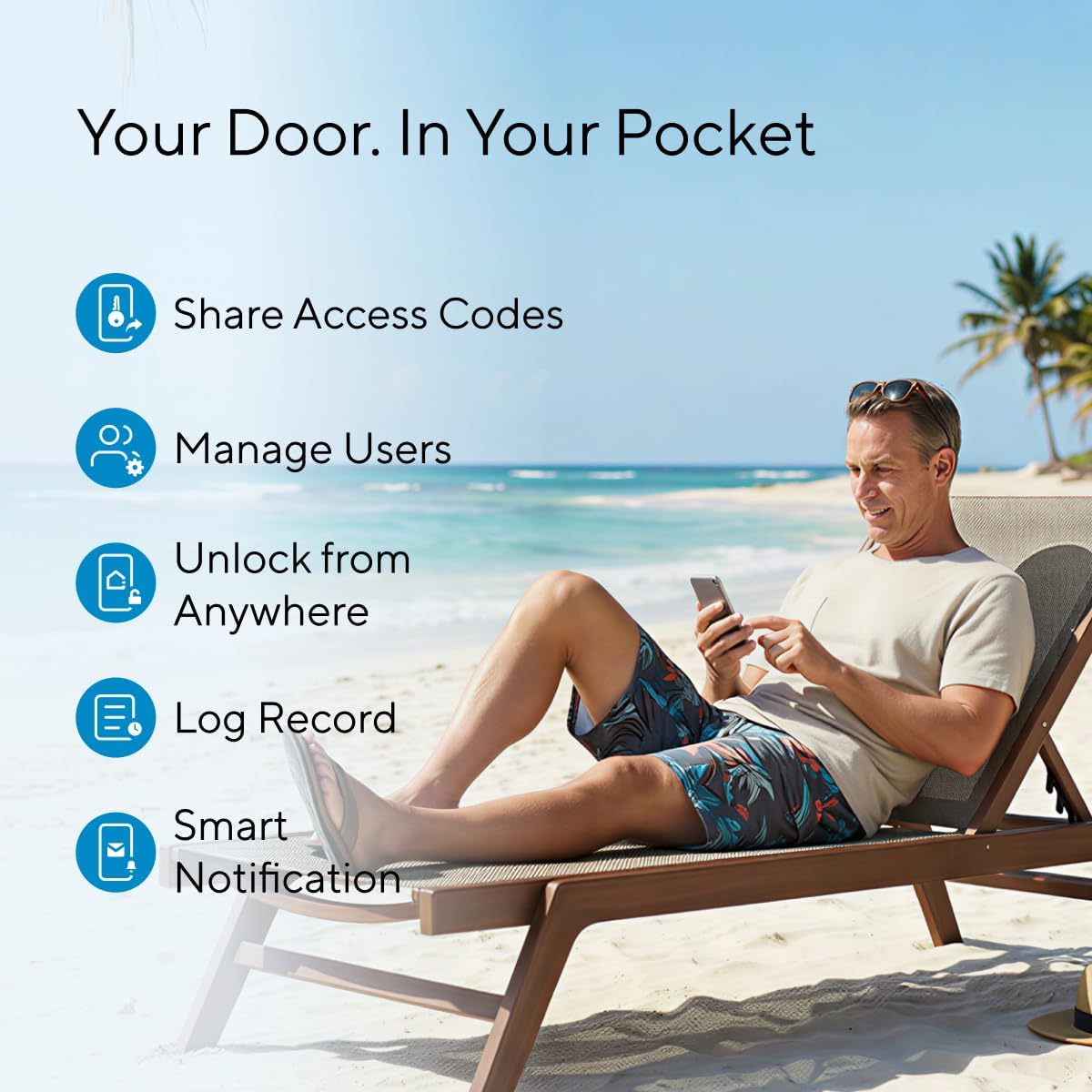 ULTRALOQ Bolt: Fingerprint Wi-Fi Smart Lock for Your Front Door