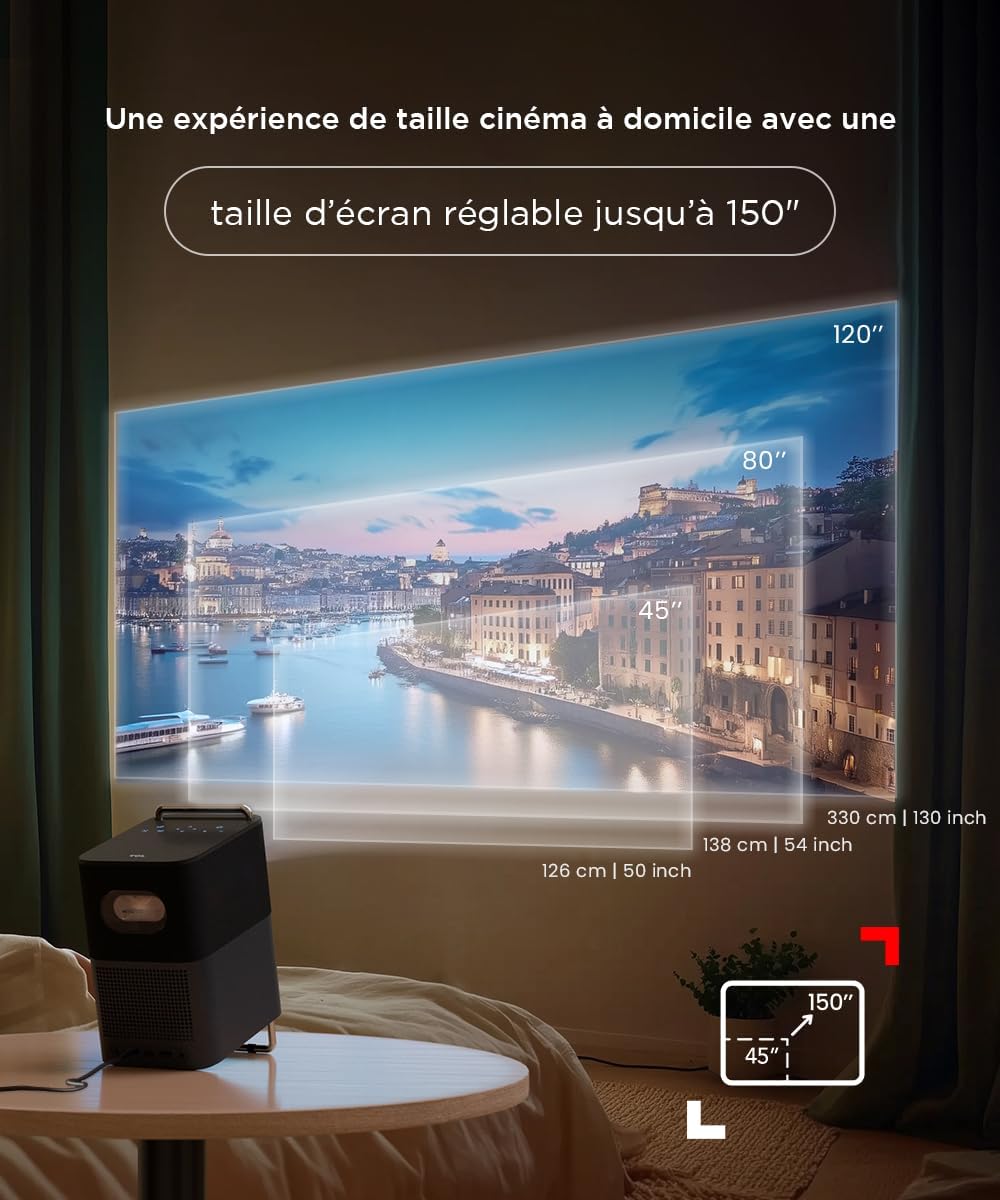 Le TCL Projector A1s : Votre Cinéma Maison Haute Définition