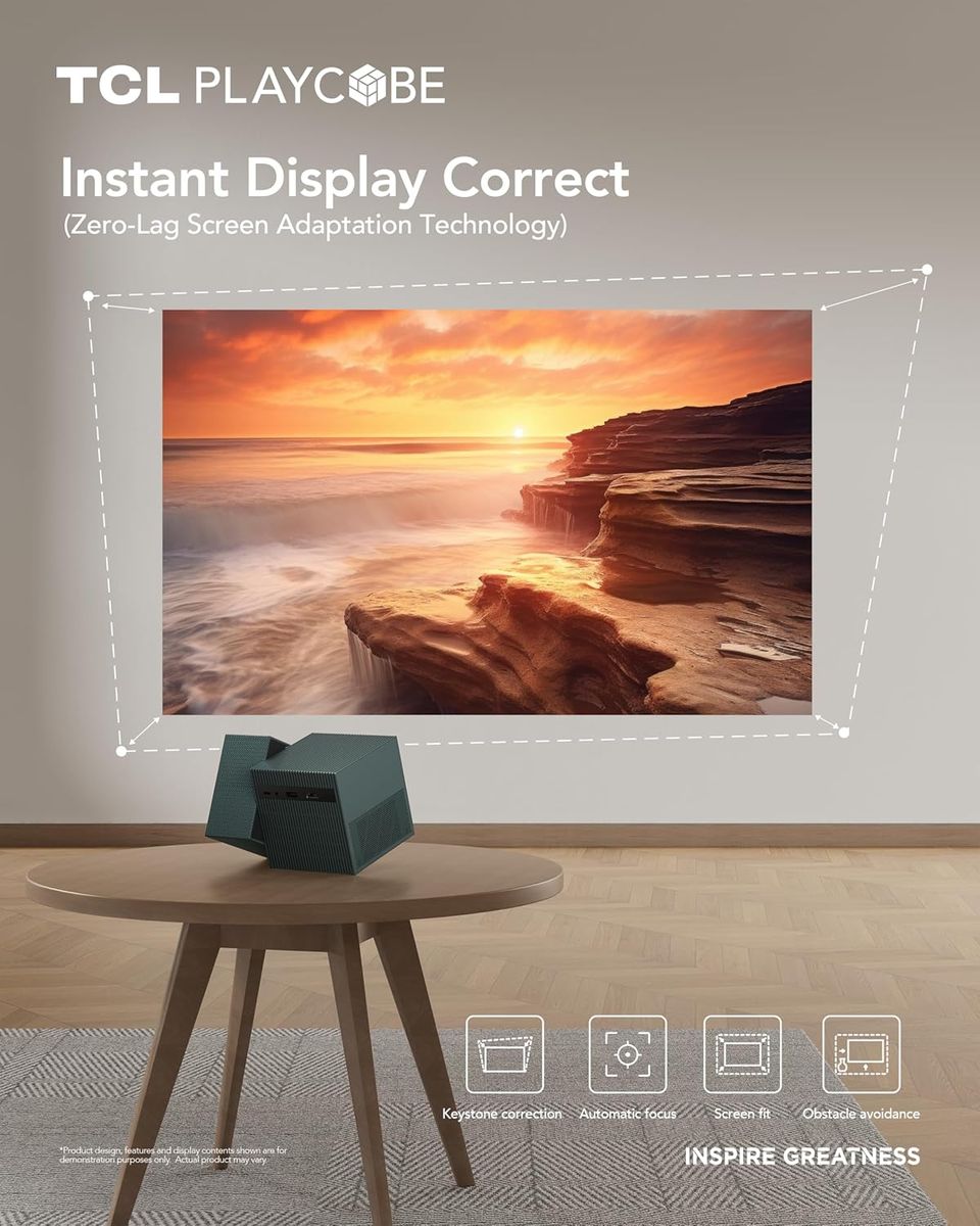 TCL Projector PlayCube: Big Screen Magic for Your Home