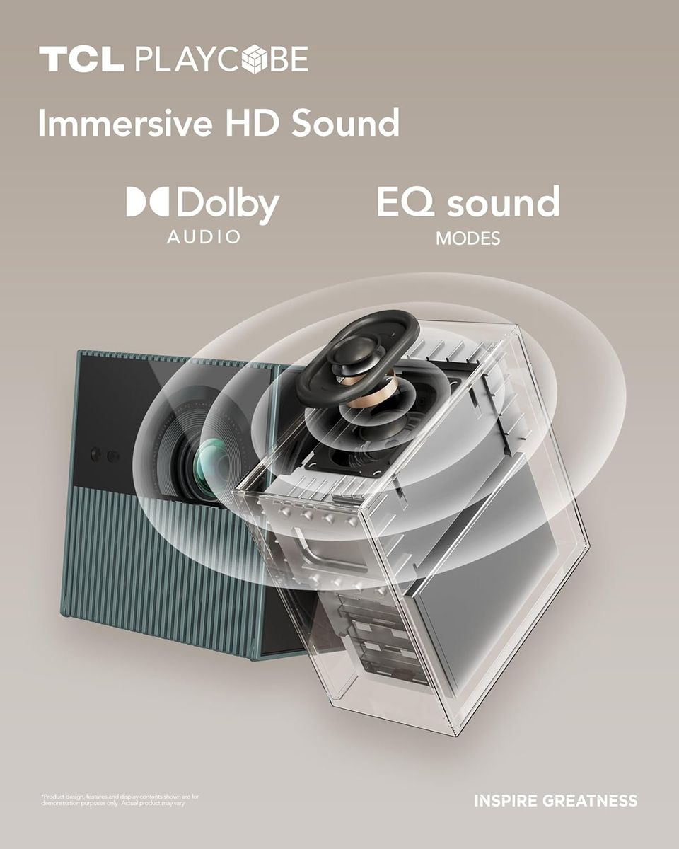 TCL Projector PlayCube: Big Screen Magic for Your Home