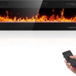 Electactic 60-Inch Electric Fireplace: Warmth & Elegance