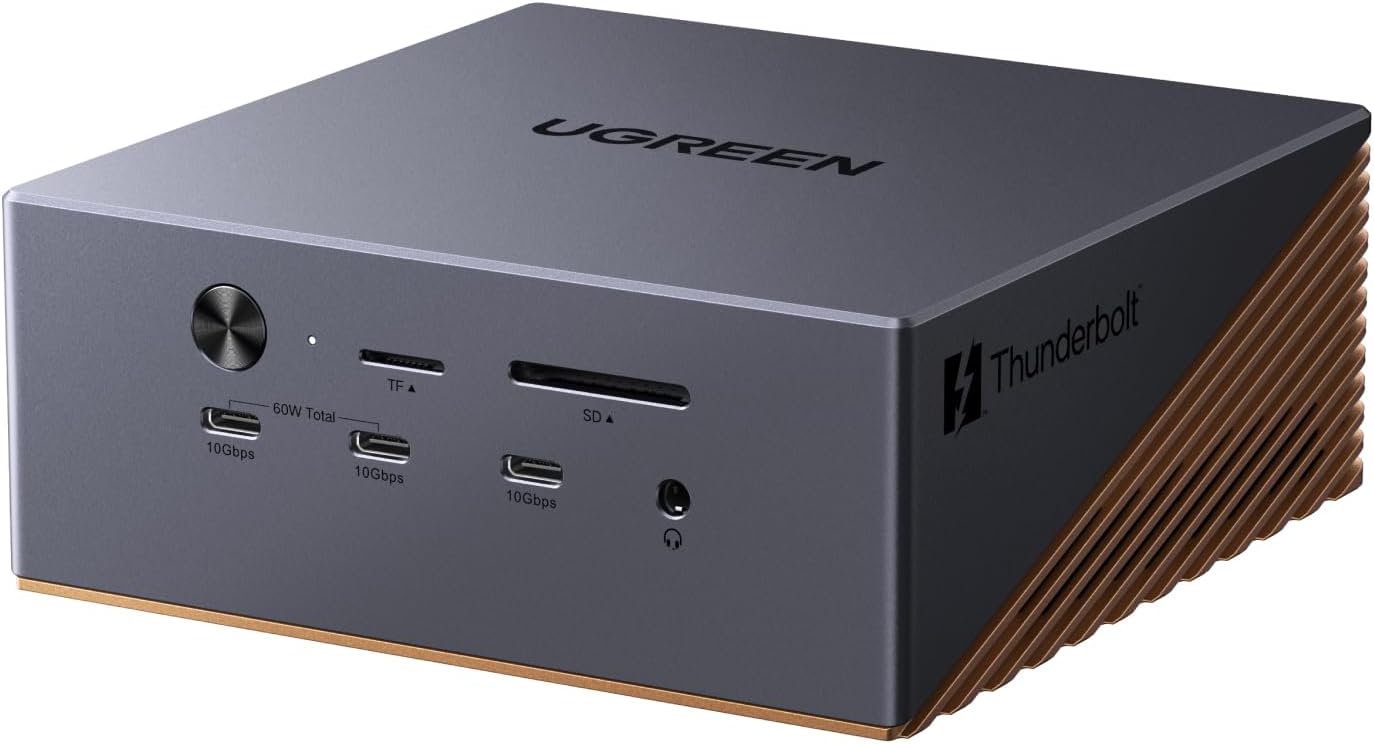 Ugreen Maxidok Thunderbolt 5 Docking Station & Revodok 17-in-1