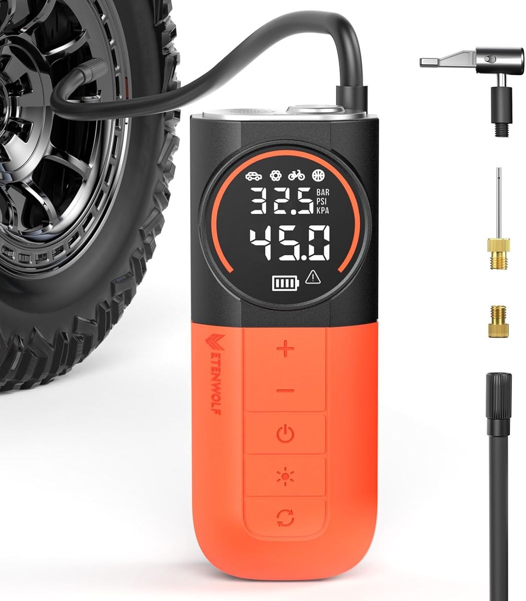 ETENWOLF S1 Tire Inflator: Power Meets Precision