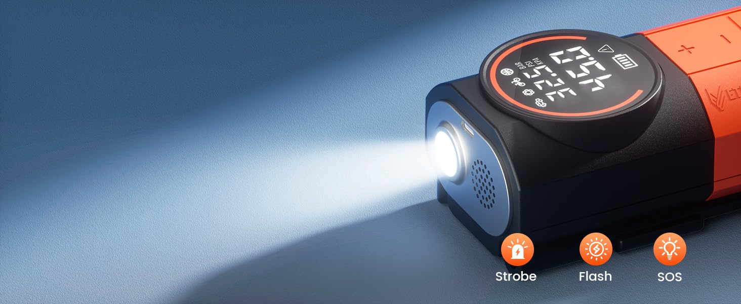 ETENWOLF S1 Tire Inflator: Power Meets Precision