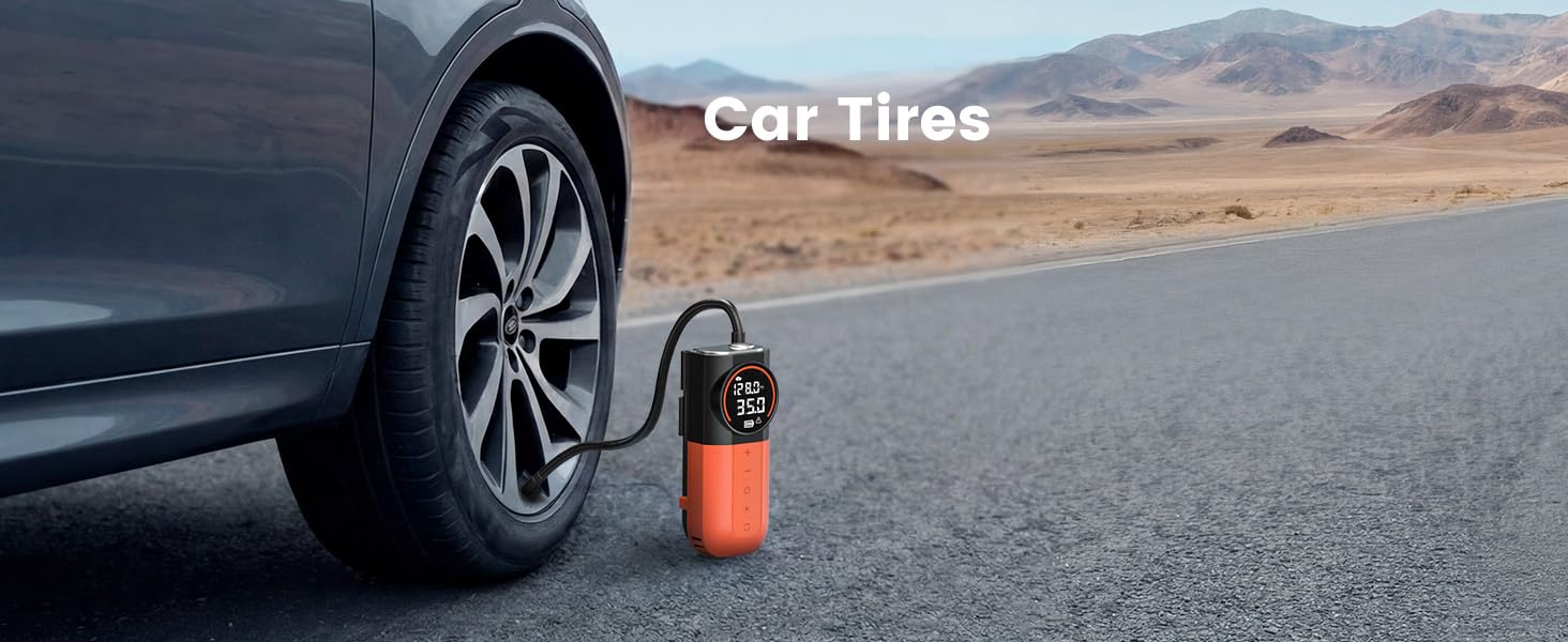 ETENWOLF S1 Tire Inflator: Power Meets Precision