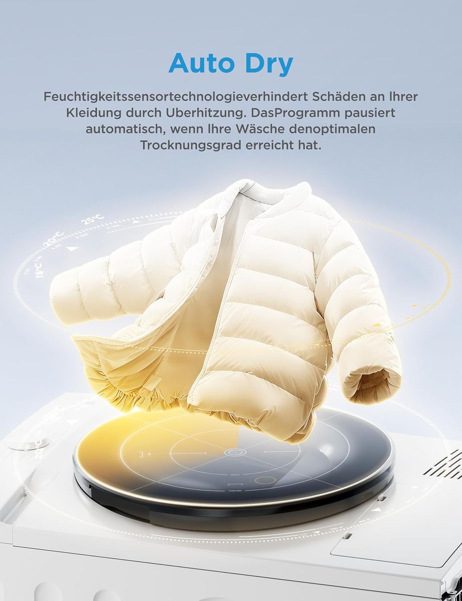 Midea Wärmepumpentrockner V3: 10 kg & UV-Hygiene