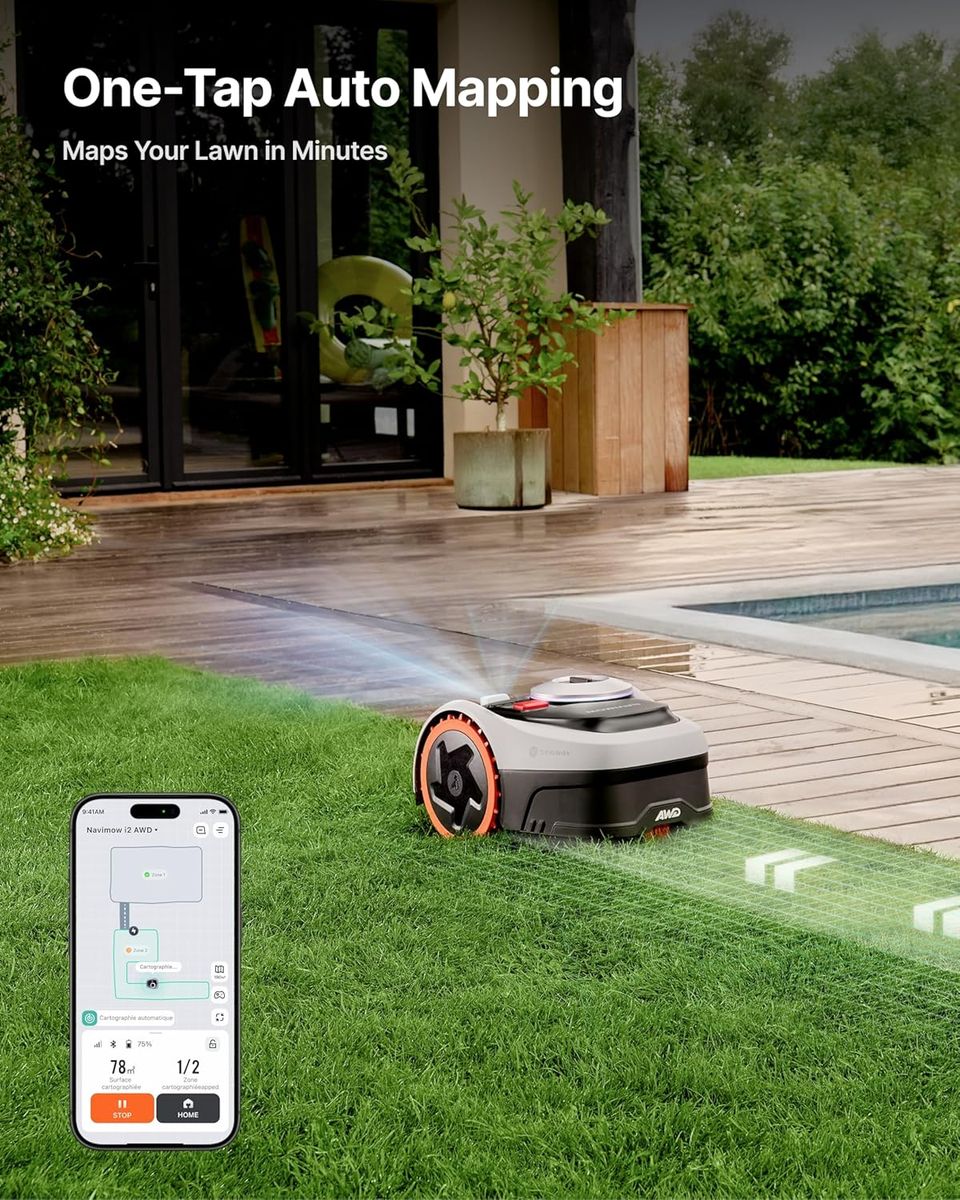 Navimow i206 AWD: Effortless Lawn Care Redefined