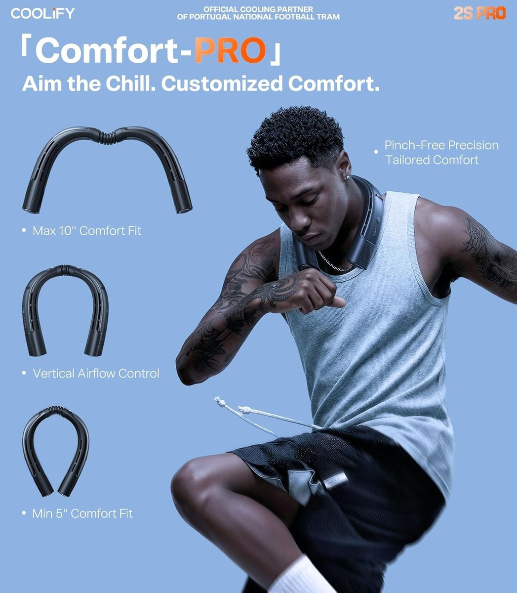 TORRAS Coolify 2026 Neck Air Conditioner 2S PRO – Ultimate Cooling Comfort