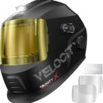 ARCCAPTAIN Intelligent Welding Helmet: 4.6" Large Viewing Screen & True Color