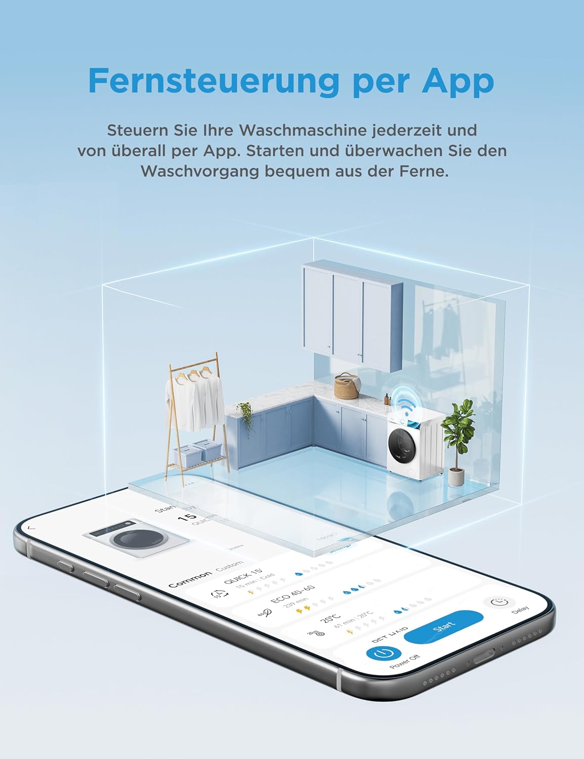 Midea V5 Serie 10 kg: Revolutionäre Wäschepflege