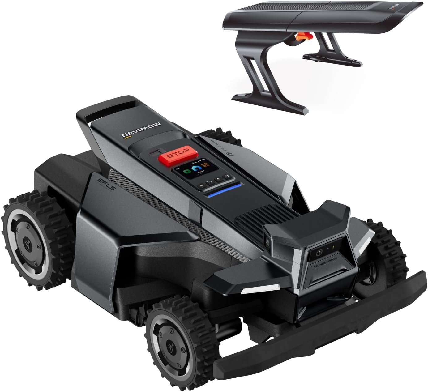 Navimow X450+Garage: Intelligent Lawn Mowing Redefined