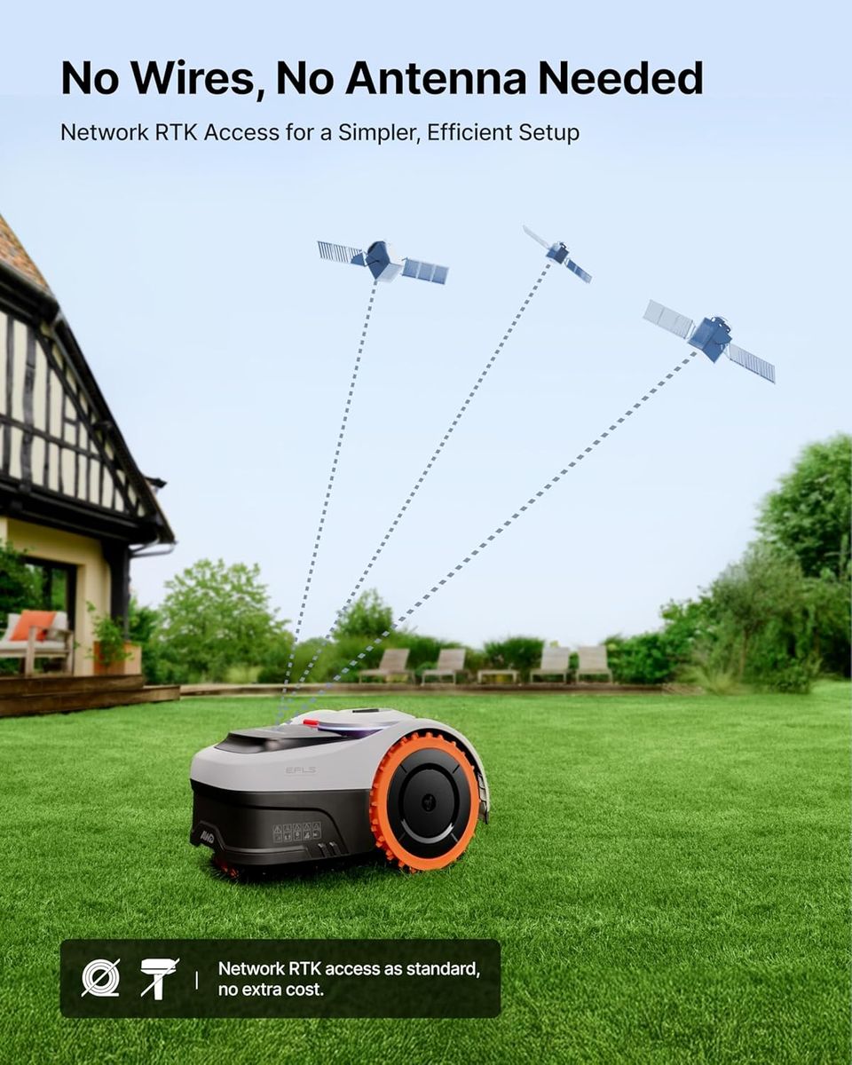 Navimow i210 AWD+Garage: Effortless Lawn Care