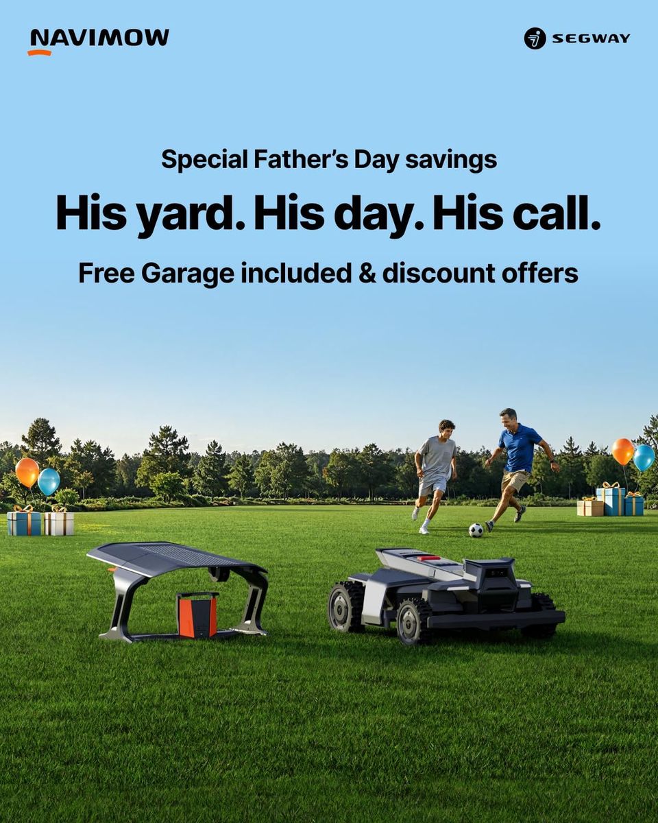 Experience True Freedom with the Navimow X430+Garage