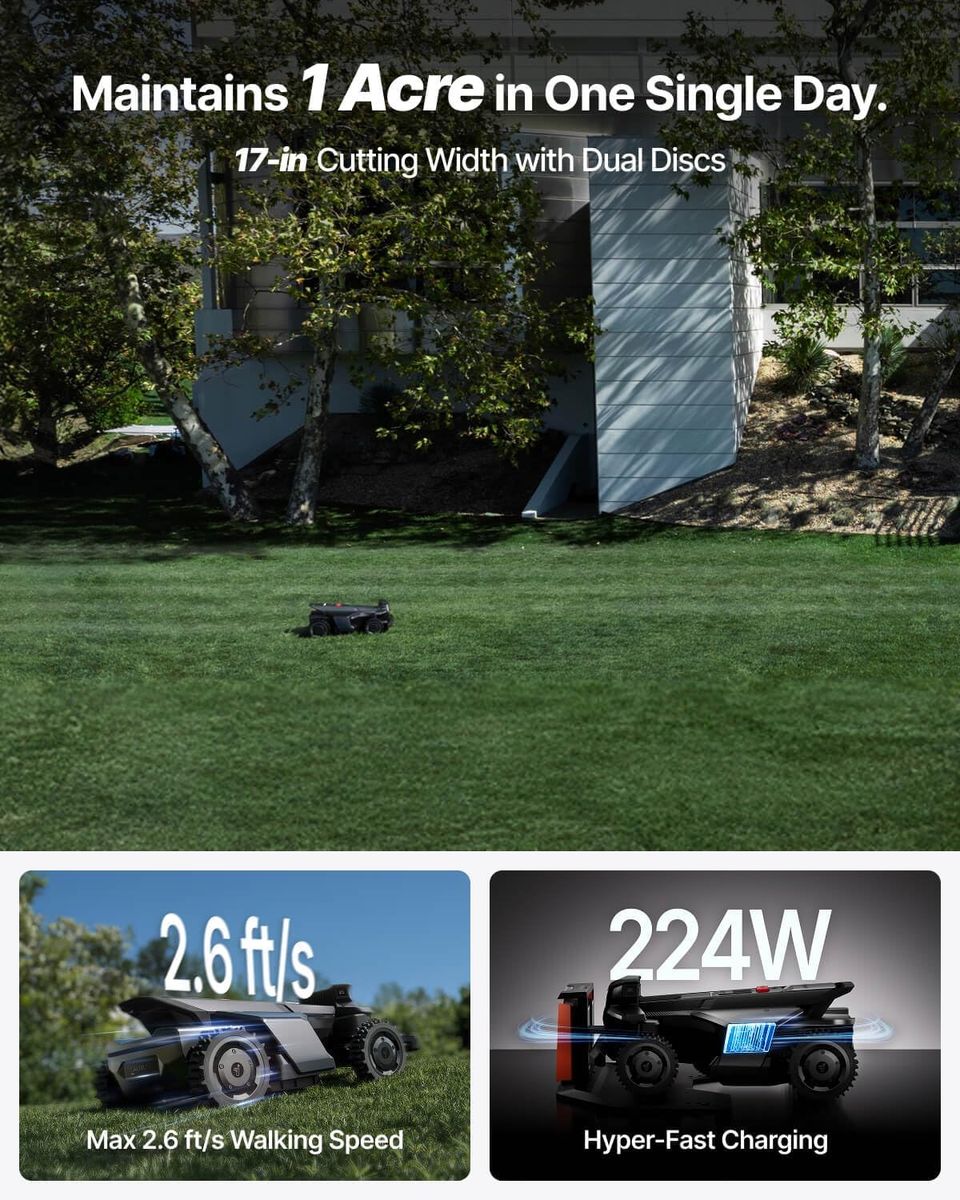 Experience True Freedom with the Navimow X430+Garage