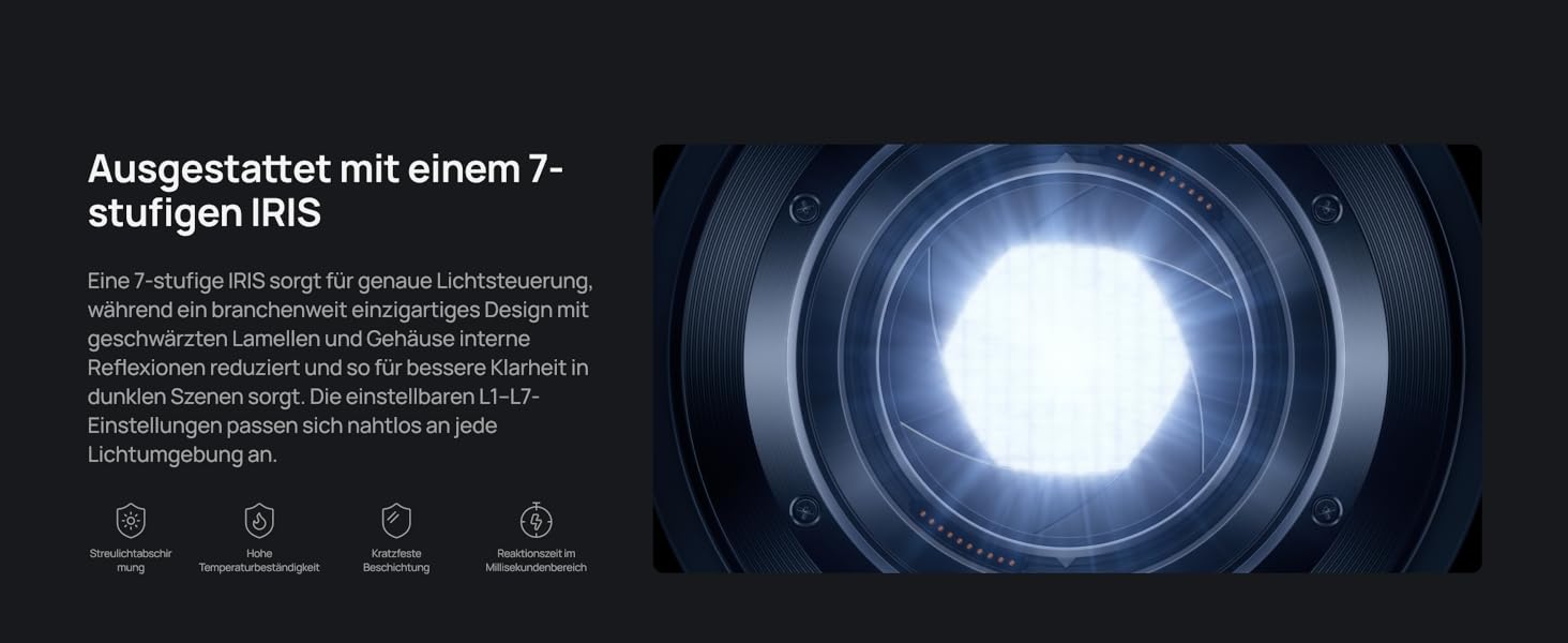 AWOL VISION Aetherion Pro + 120" Set: Ultrakurzdistanz 4K Laser-Beamer