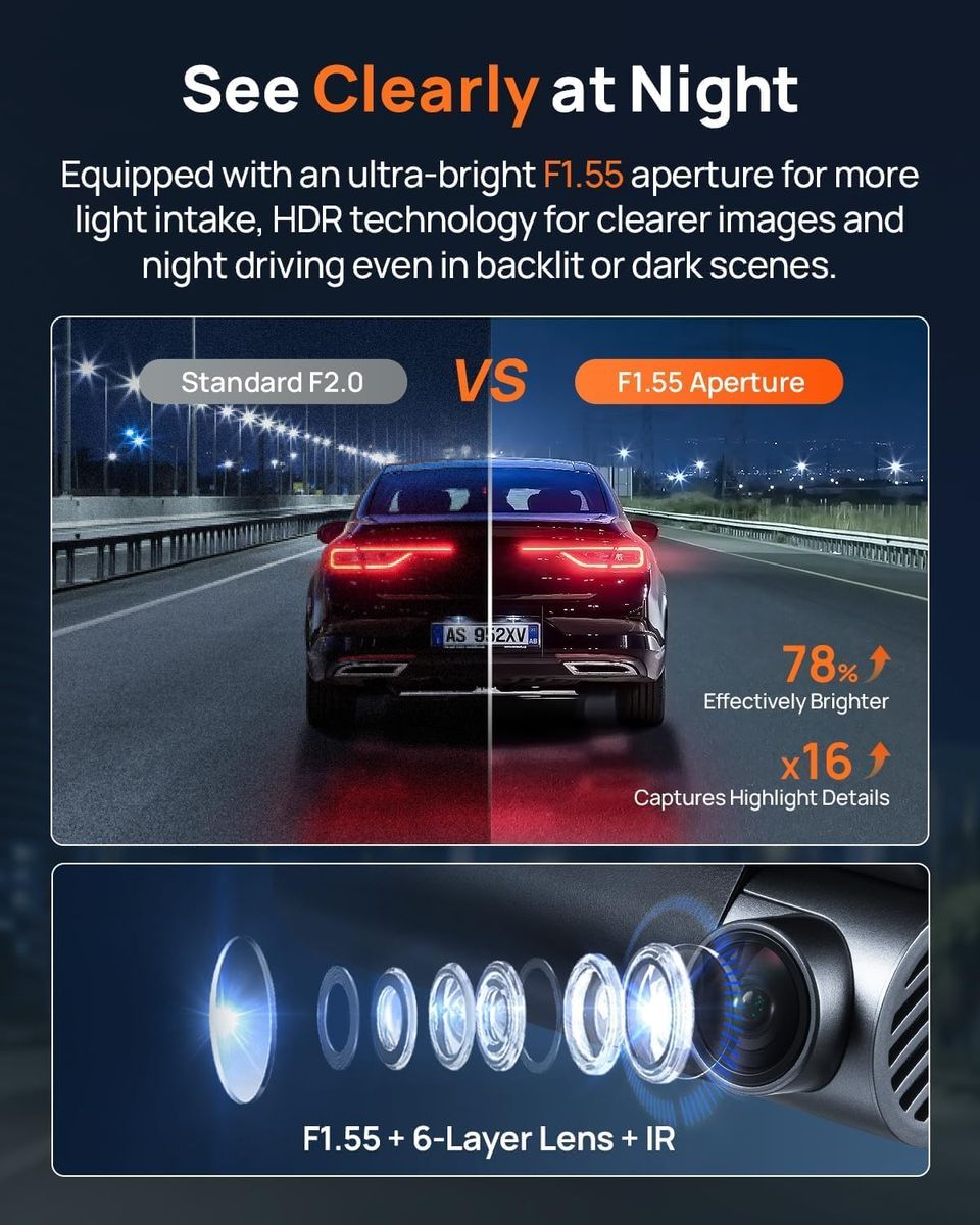 70mai A800SE 4K Dash Cam: Crystal Clear Safety