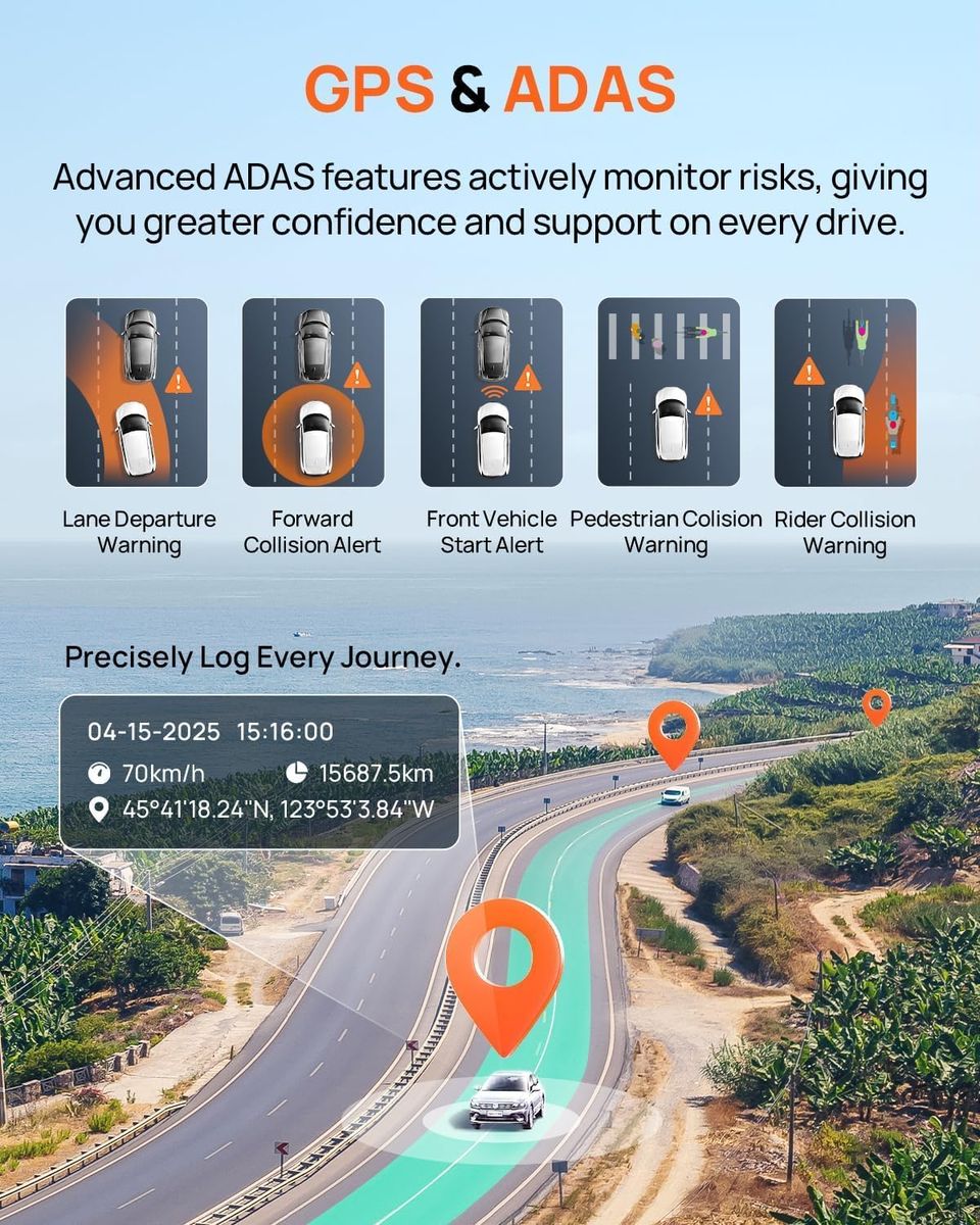 70mai A800SE 4K Dash Cam: Crystal Clear Safety