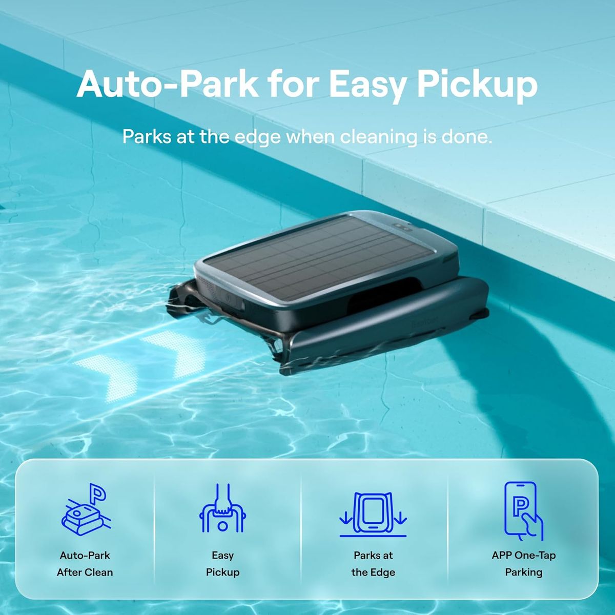 Beatbot iSkim: Solar Pool Skimmer with 28-Hour Runtime