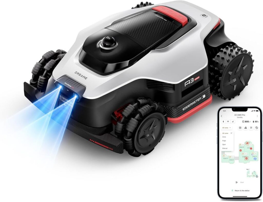 Dreame LiDAR 3500 A3 AWD Pro: The Ultimate Wire-Free Robot Mower
