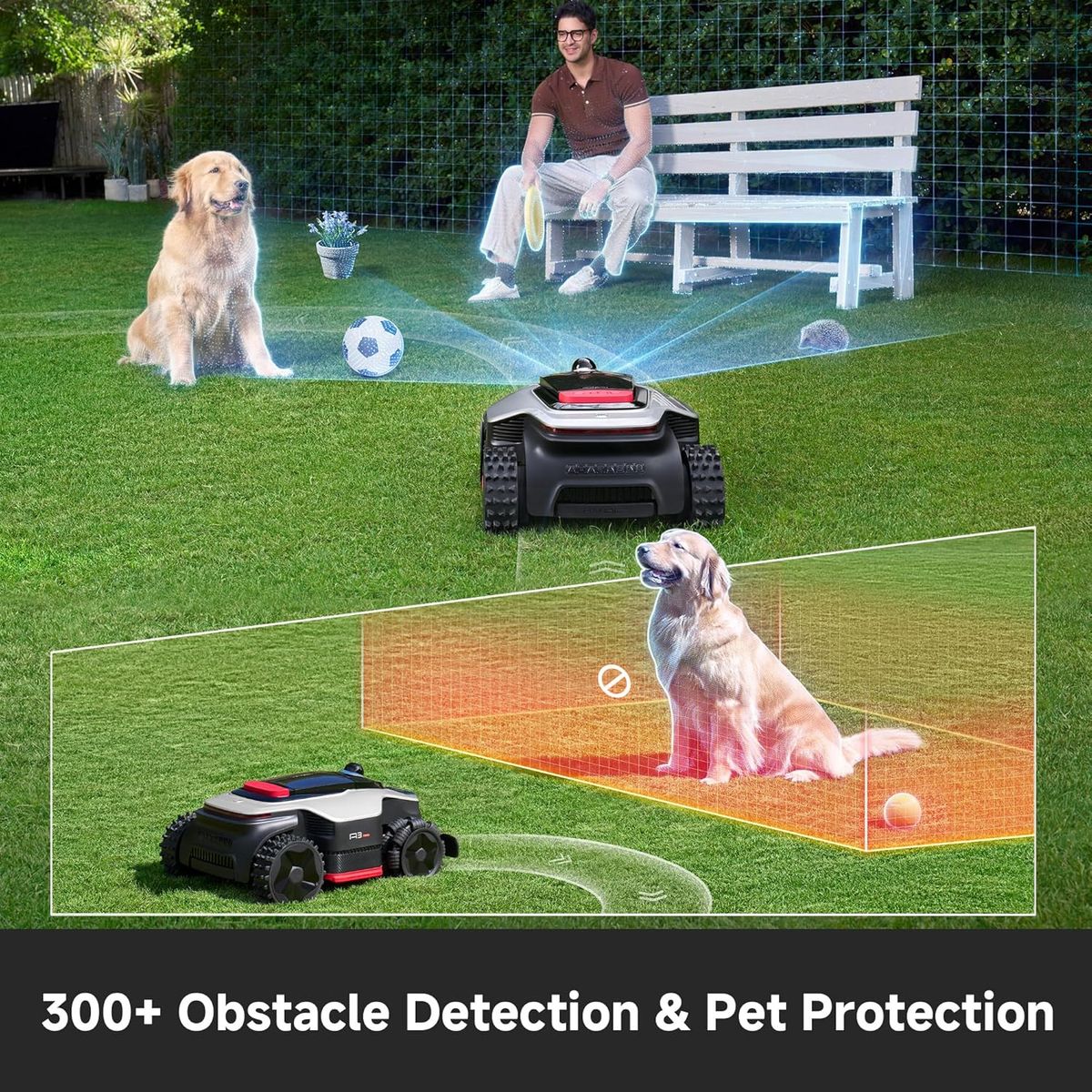 Dreame A3 AWD 1000 – Wire-Free All-Terrain Robot Mower