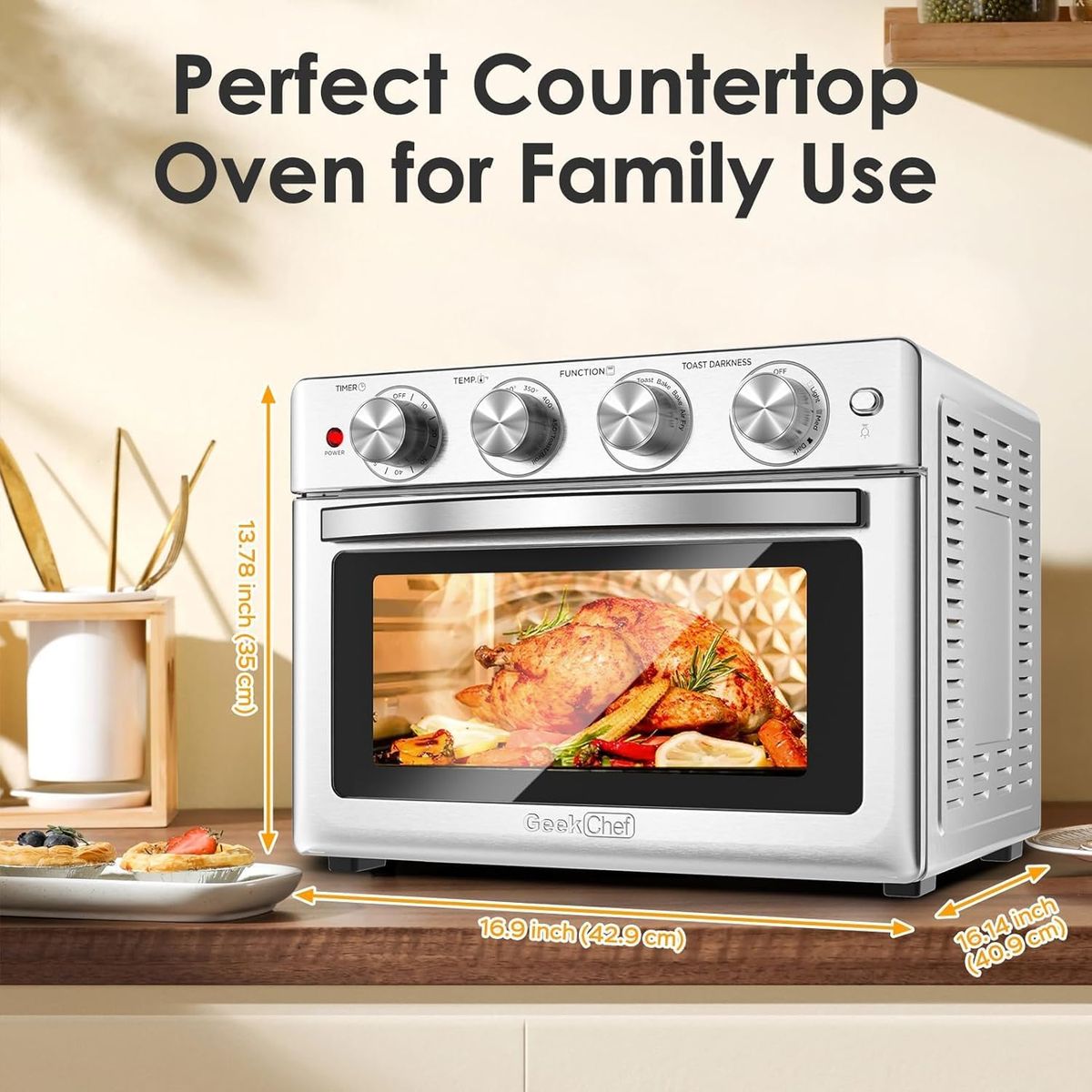Geek Chef 26 QT Air Fryer Oven: The Ultimate Kitchen Upgrade