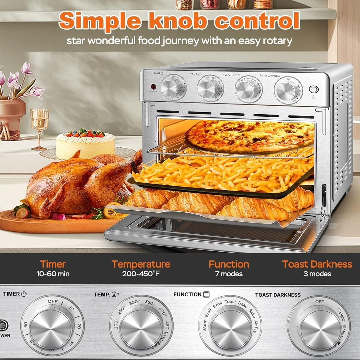 Geek Chef 26 QT Air Fryer Oven: The Ultimate Kitchen Upgrade