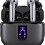 TAGRY Bluetooth Earbuds: 60H Playback & LED Display