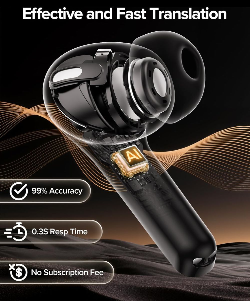 TAGRY Bluetooth Earbuds: 60H Playback & LED Display