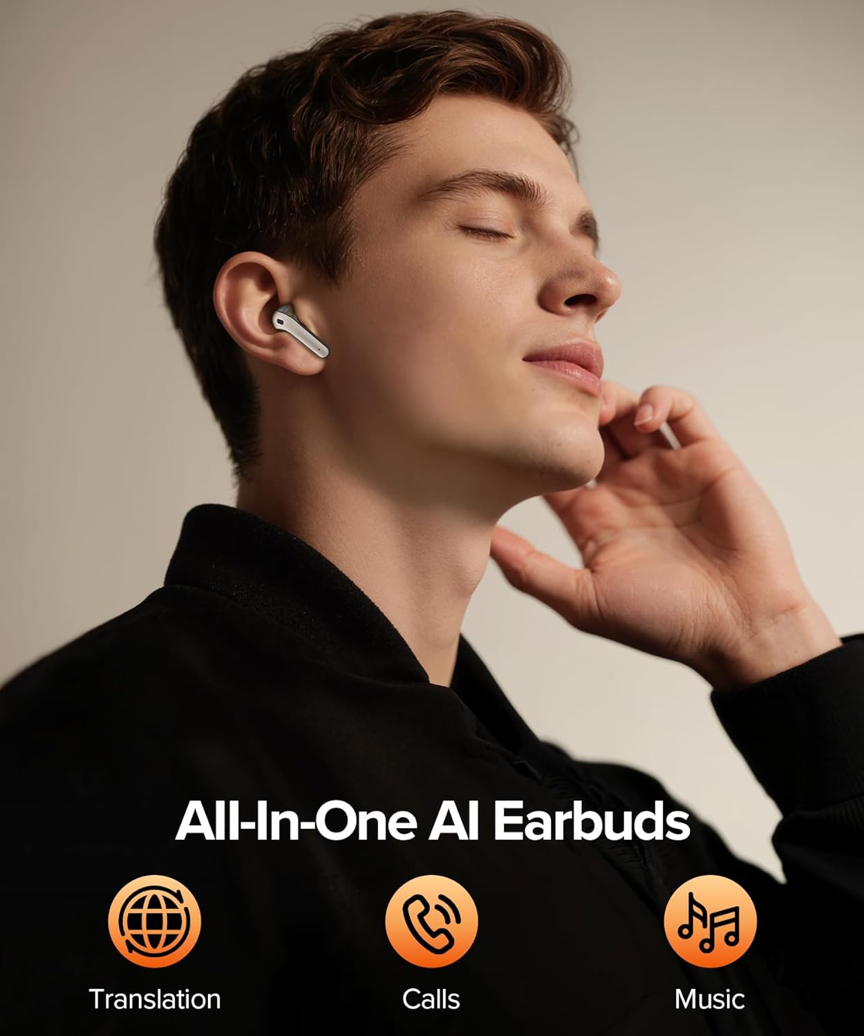 TAGRY Bluetooth Earbuds: 60H Playback & LED Display