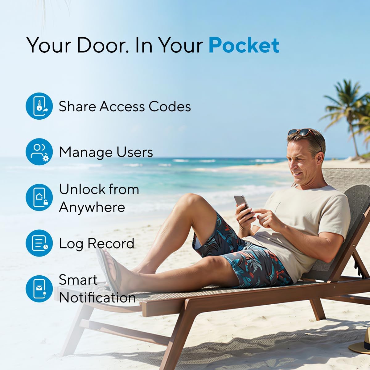 ULTRALOQ Bolt Fingerprint WiFi Smart Lock – Ultimate Keyless Entry