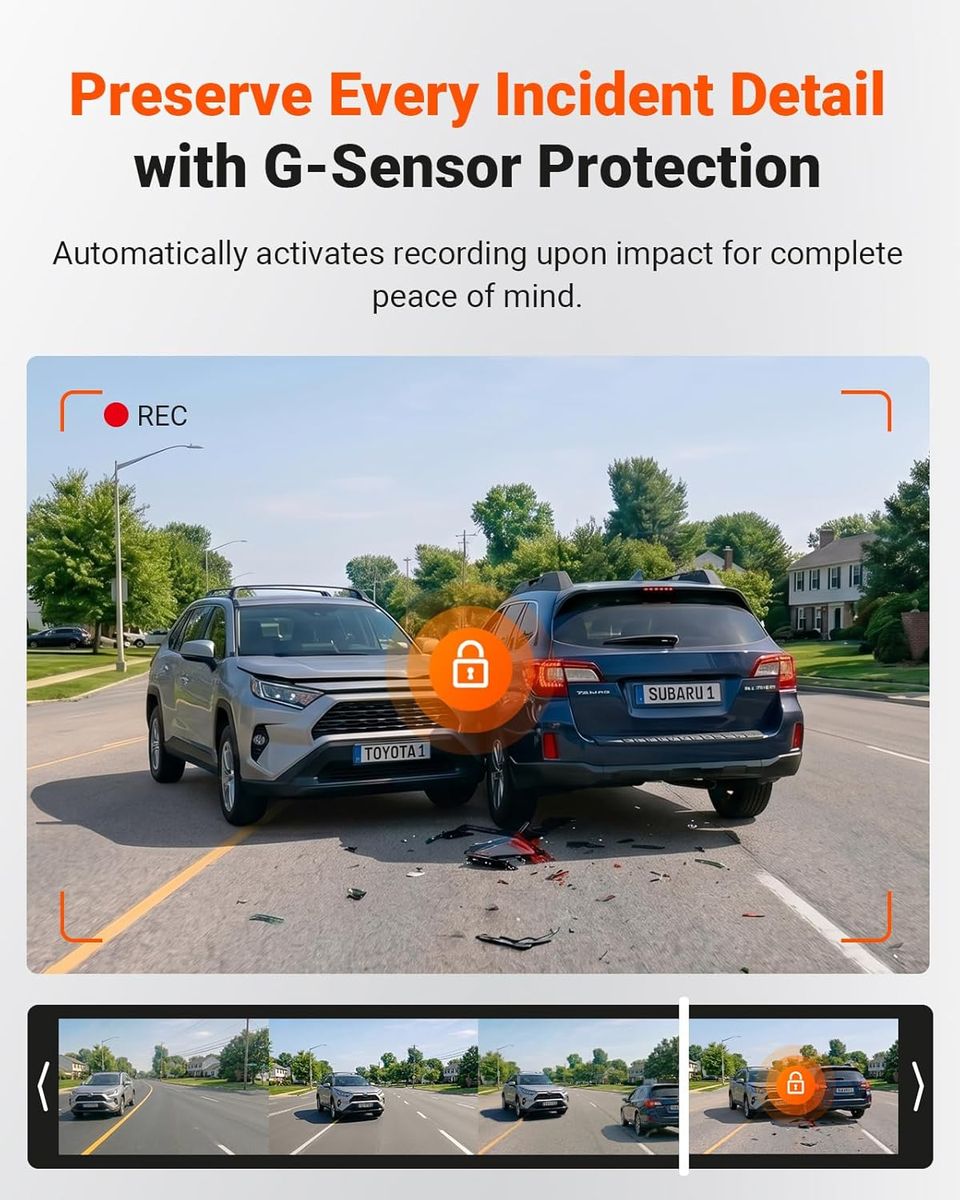 Vantrue S1 Pro AI: Dual 1440P Dash Cam Excellence