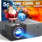 YOWHICK 4K Smart Projector: Netflix & Dolby Audio