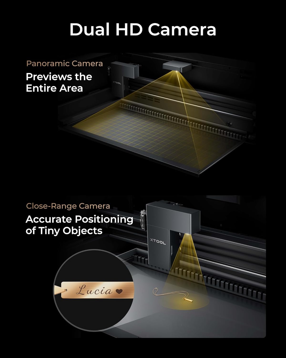xTool P2S 55W CO2 Laser Cutter: Creativity Unleashed