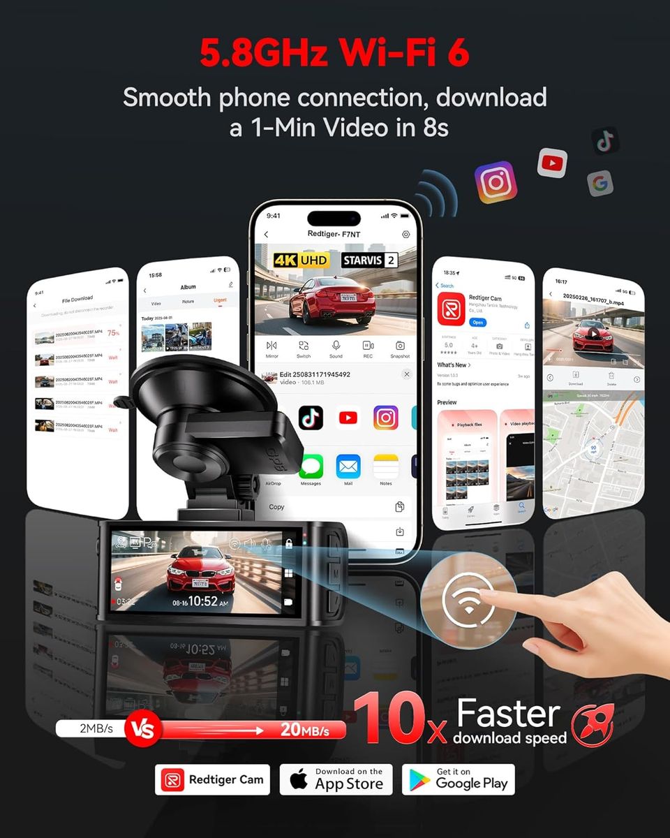 REDTIGER F7N TOUCH – Smart Security at Your Fingertips