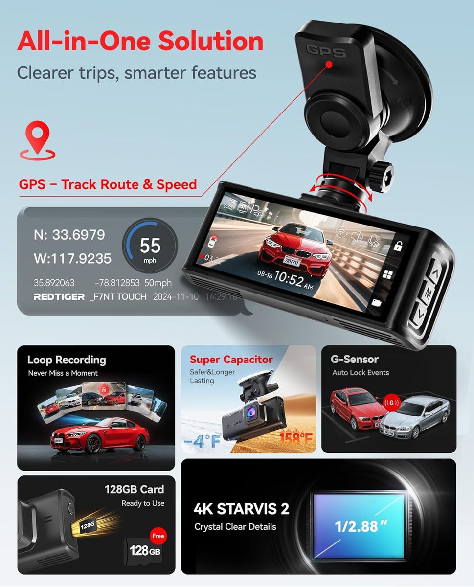 REDTIGER F7N TOUCH – Smart Security at Your Fingertips