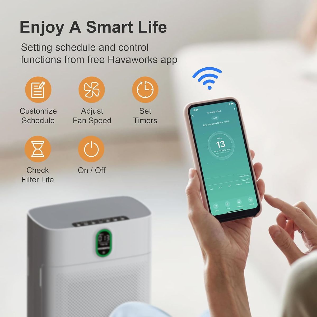 Breathe Cleaner Air with the MORENTO Smart Air Purifier